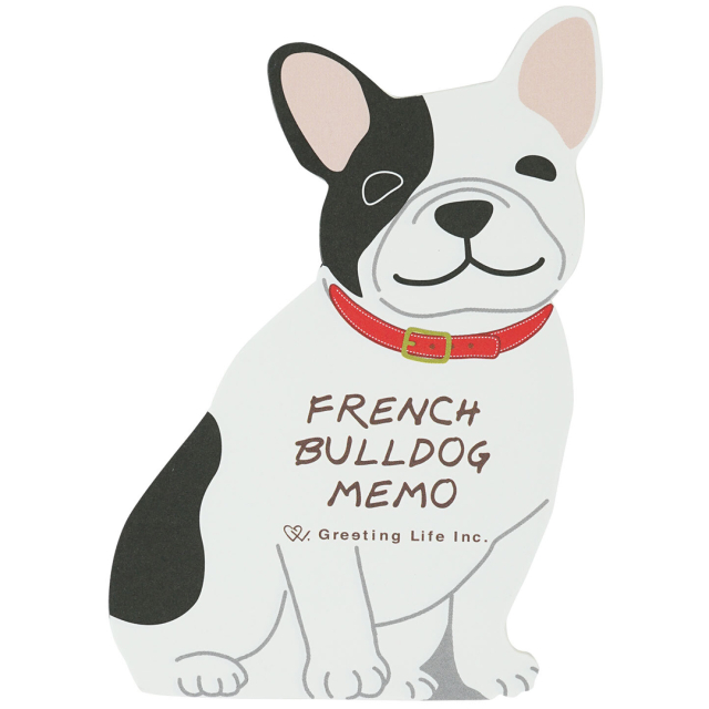Notisblock French Bulldog