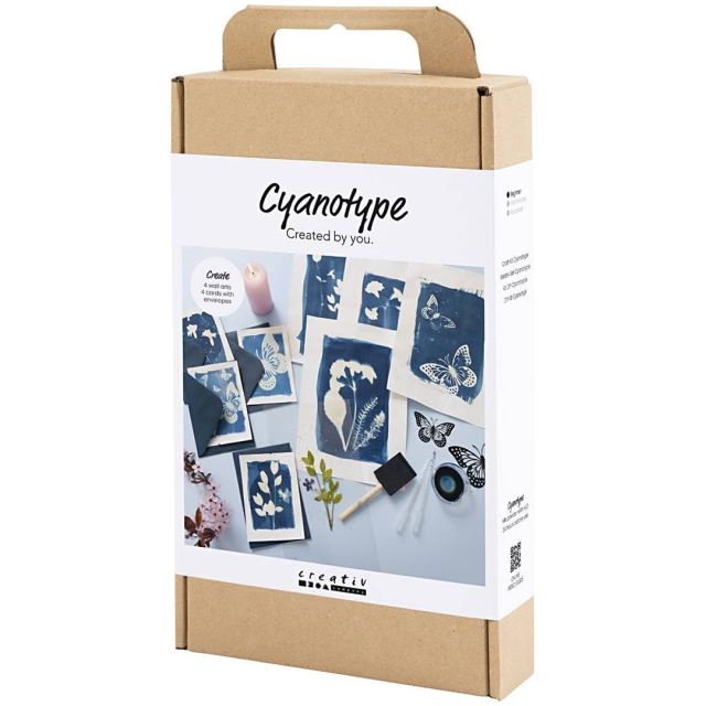 DIY-kit Cyanotype Skapa egna cyanotypi-tryck