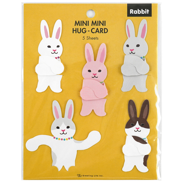 Mini-kort Kanin 5-pack