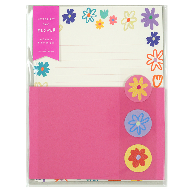 Brevpapper Blommor