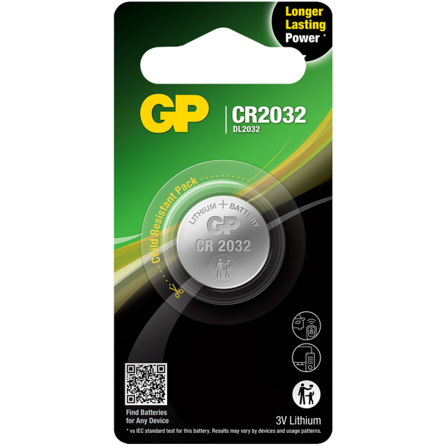 Batteri CR2032 1-pack