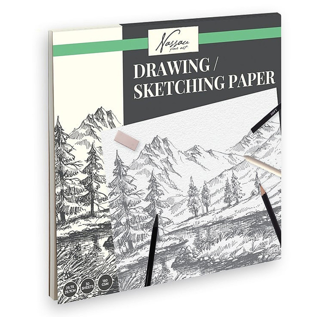 Skisspapper 29,7x29,7cm 180g