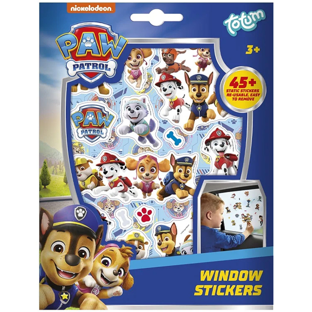Paw Patrol Fönsterstickers (3 år+)