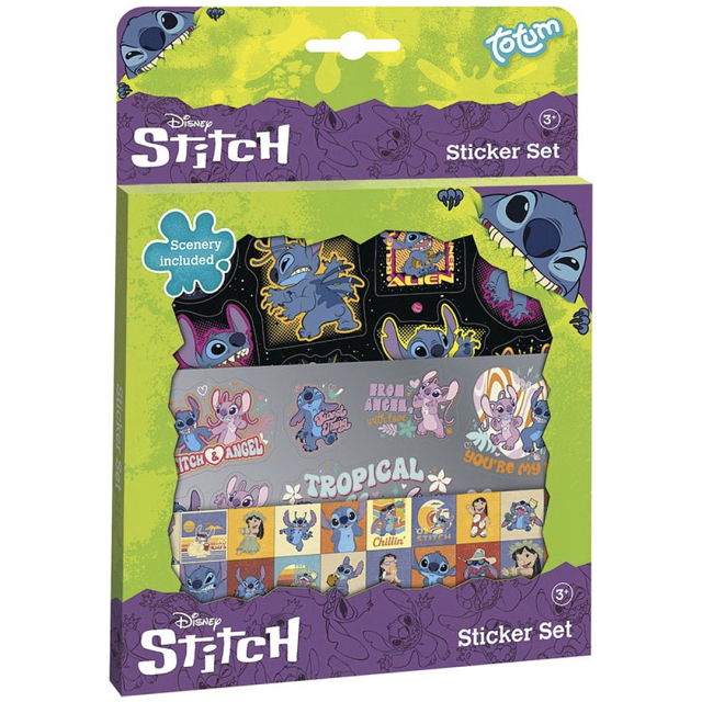 Stitch Sticker-set Klistermärken (3 år+)