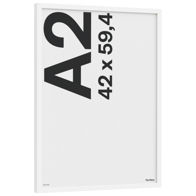 Träram Vit 42x59,4 cm A2