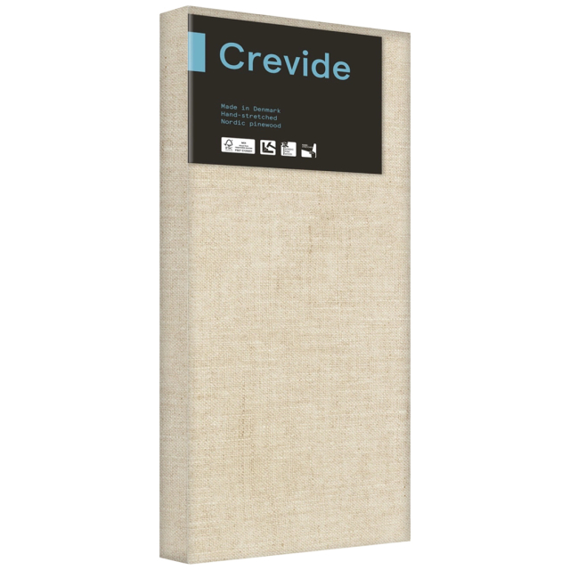 Djup Målarduk 3D Linne Natur 50x20