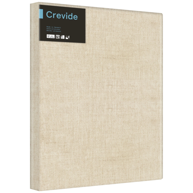 Djup Målarduk 3D Linne Natur 70x50