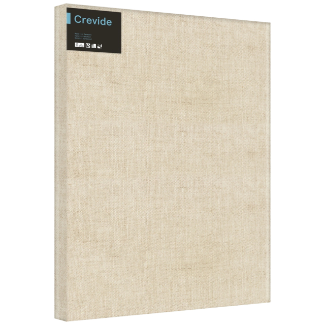 Djup Målarduk 3D Linne Natur 100x70