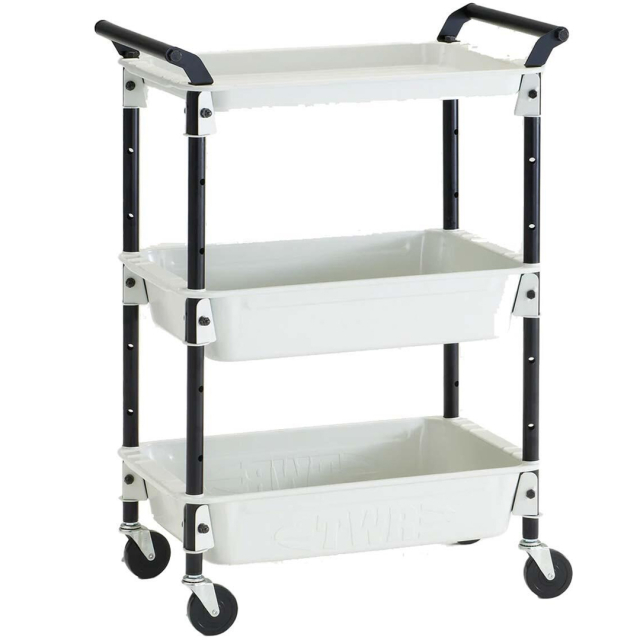 TWR4 Tool Wagon Rullvagn White