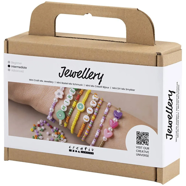DIY-pärlmix Kompisarmband
