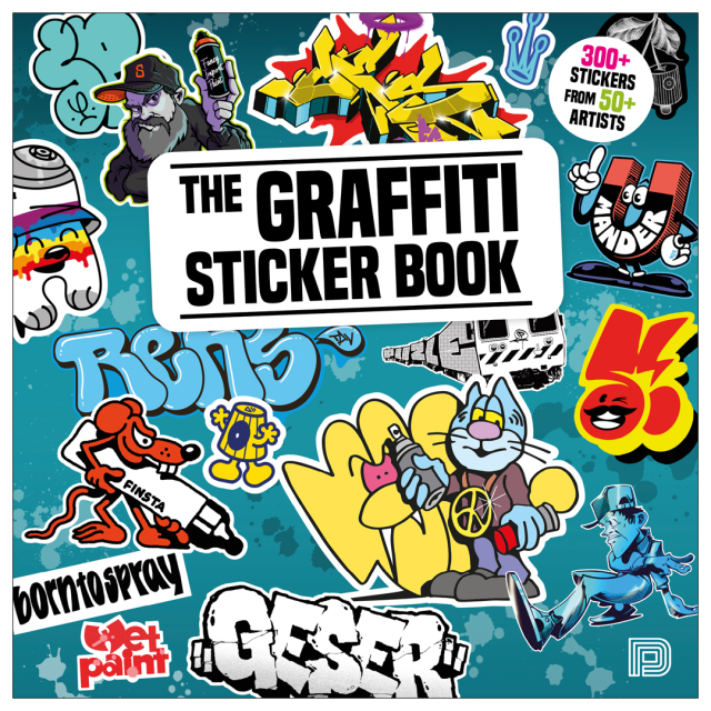 The Graffiti Sticker Book: 300+ stickers