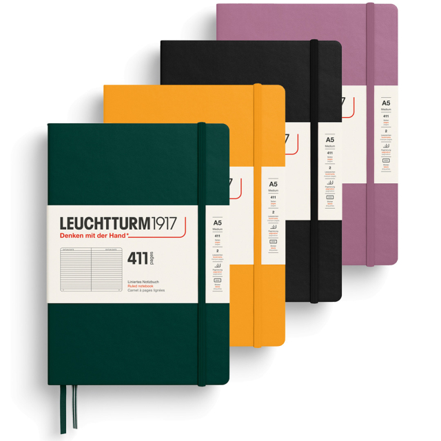Notebook A5 Medium Expanded 411 Linjerad
