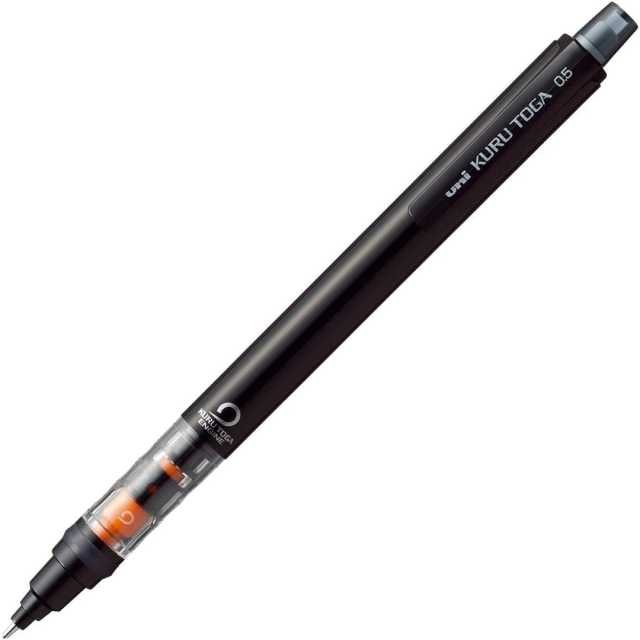 Stiftpenna Kuru Toga M5-452 0,5 mm Svart
