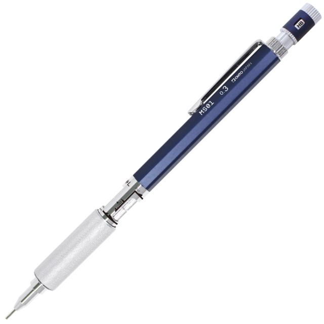 Stiftpenna MS01 0,3 mm Blå