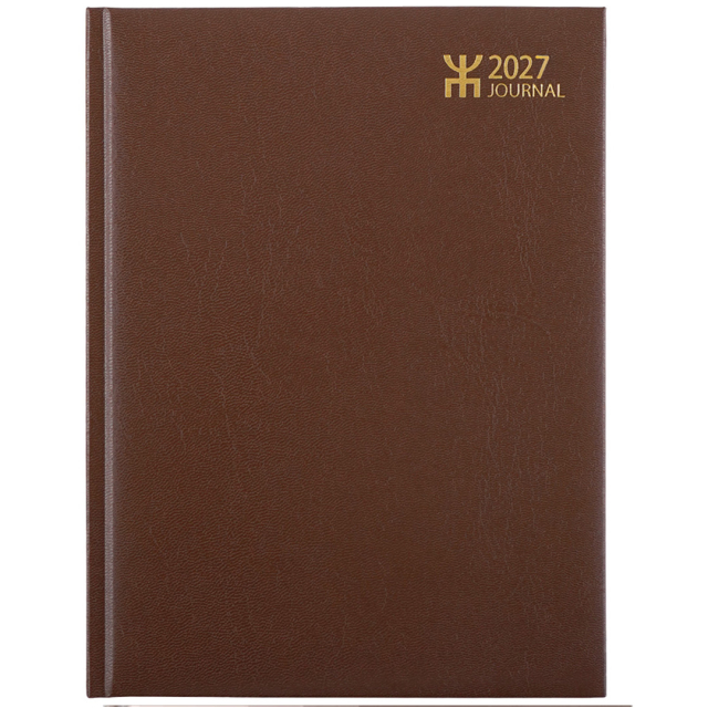 Kalender Journal Brun