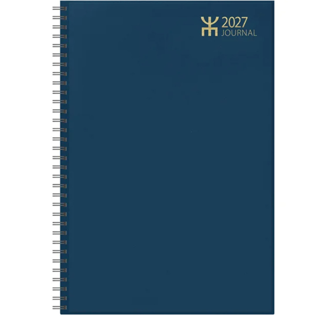 Kalender Journal A4 Blå
