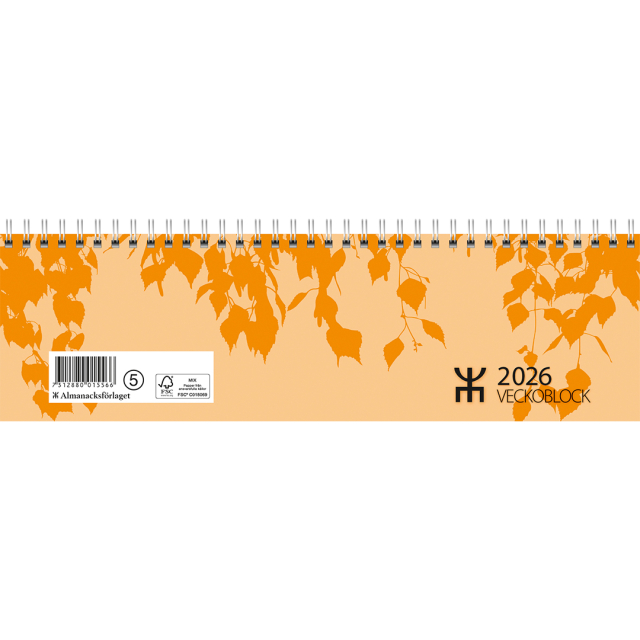 Kalender Veckoblock