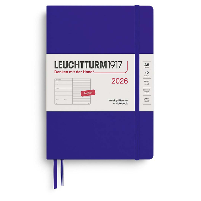 Kalender Weekly Planner & Notebook 2026 A5 Ink