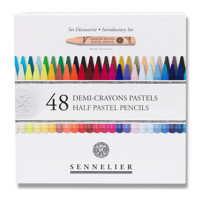Pastellpennset 48-pack korta