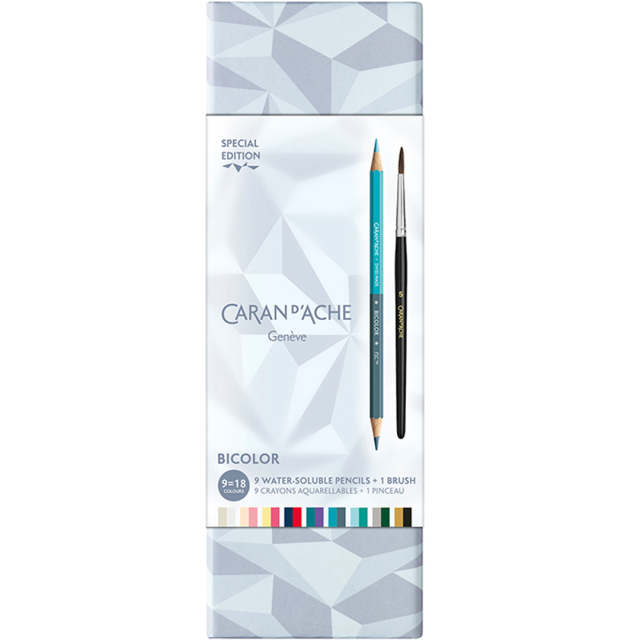 Bicolor Alpine Frost 9-set + Brush