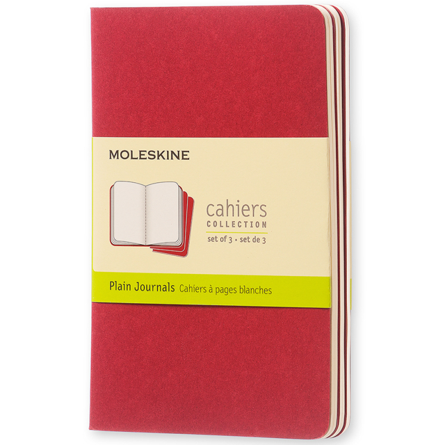 Cahier Notebook Pocket Red Olinjerad