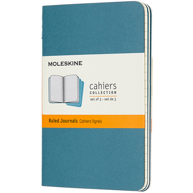 Cahier Notebook Pocket Brisk Blue Linjerad