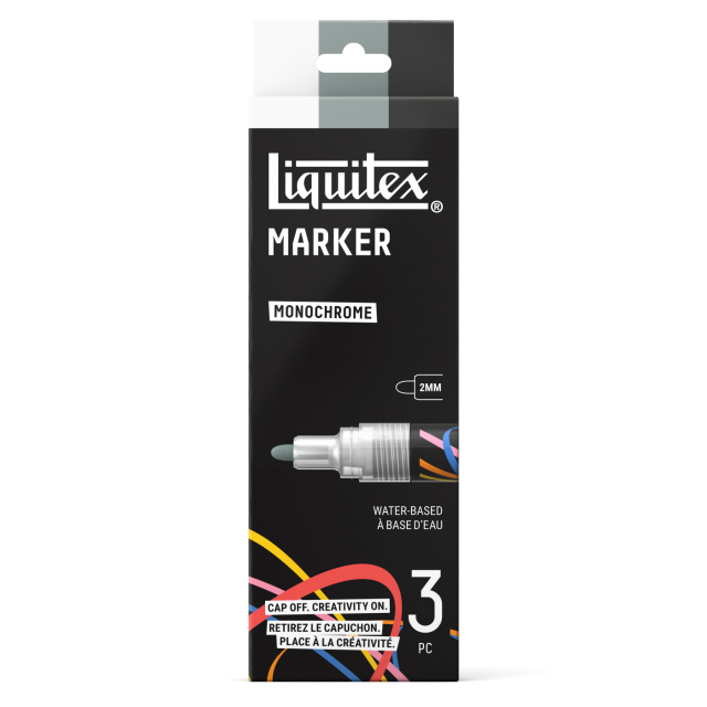 Marker Monochrome 3-set