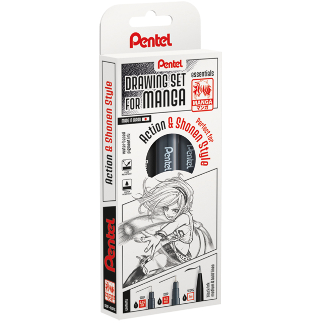 Drawing Set Manga Action & Shonen