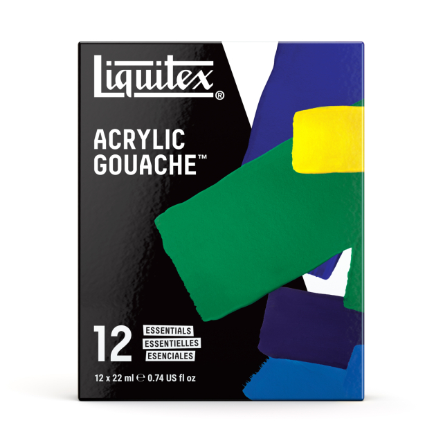 Gouachefärg Essentials Set 12x22 ml