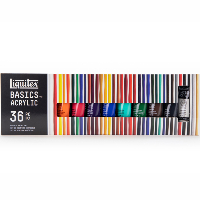 Akrylfärg Basics Set 36x22 ml