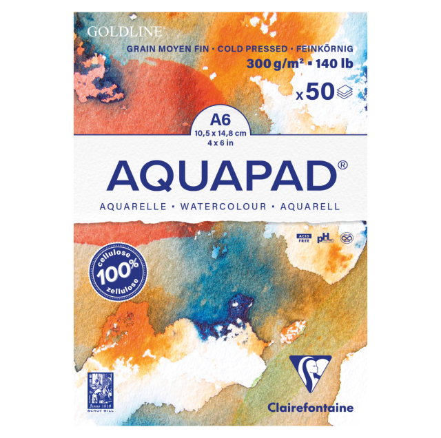 Aquapad Akvarellbok A6