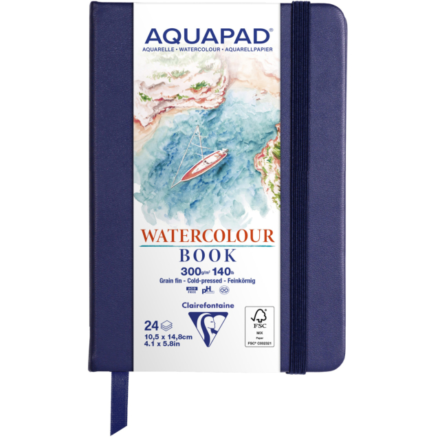 Aquapad Akvarellbok A6