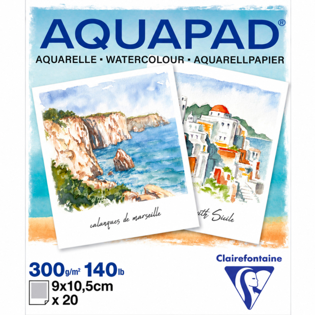 Aquapad Akvarellblock 9x10,5 cm