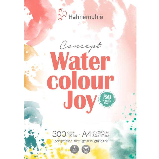 Akvarellpapper Joy 300g A4