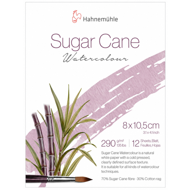 Akvarellblock Sugar Cane 290g 8x10,5 cm