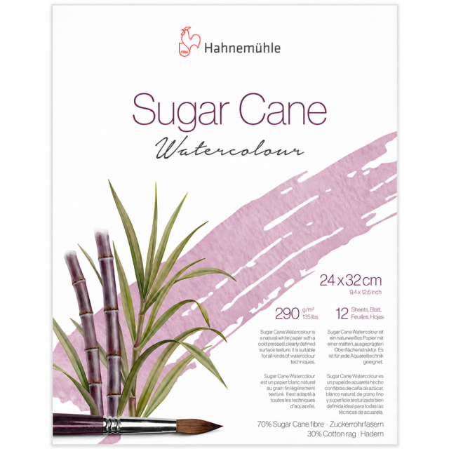 Akvarellblock Sugar Cane 290g 24x32 cm