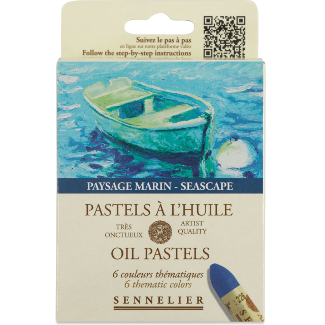 Oljepastell Seascape 5ml 6 st