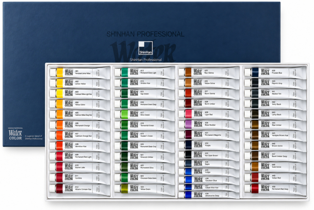 Akvarellfärg PRO 48-set