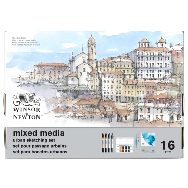 Mixed Media Urban Sketching Set