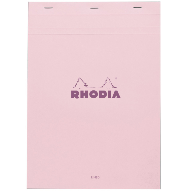 Block Pink No.18 A4 Linjerat