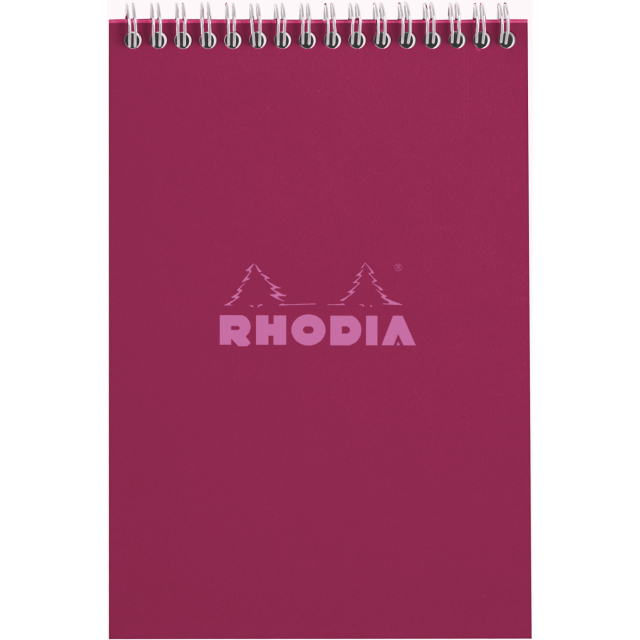Classic Notepad Plum A5 Linjerad