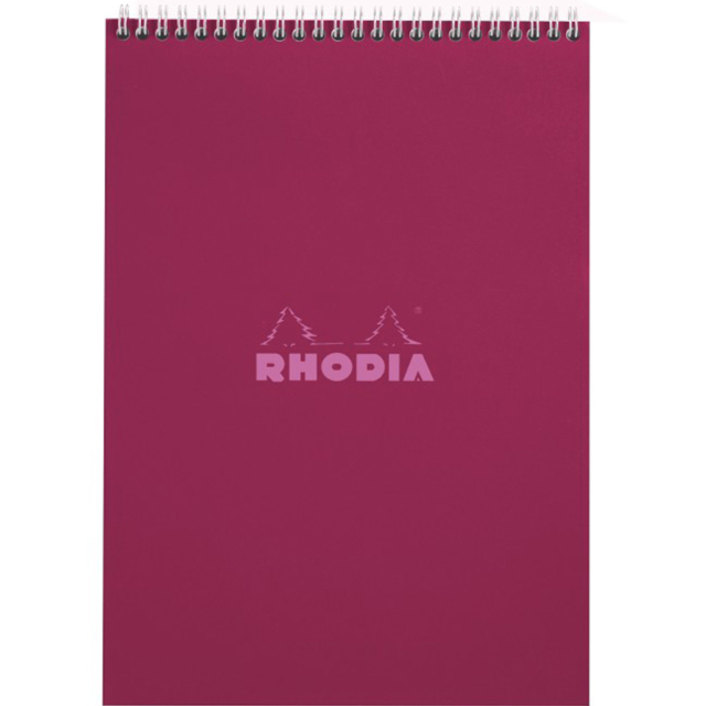 Classic Notepad Plum A4 Linjerad