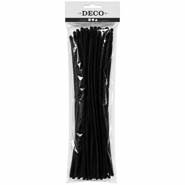 Piprensare 30 cm 25-pack svarta