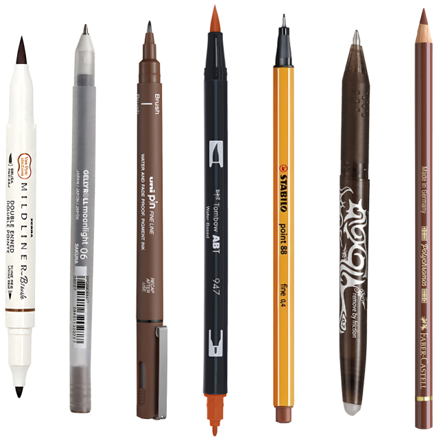 Sample kit Brun