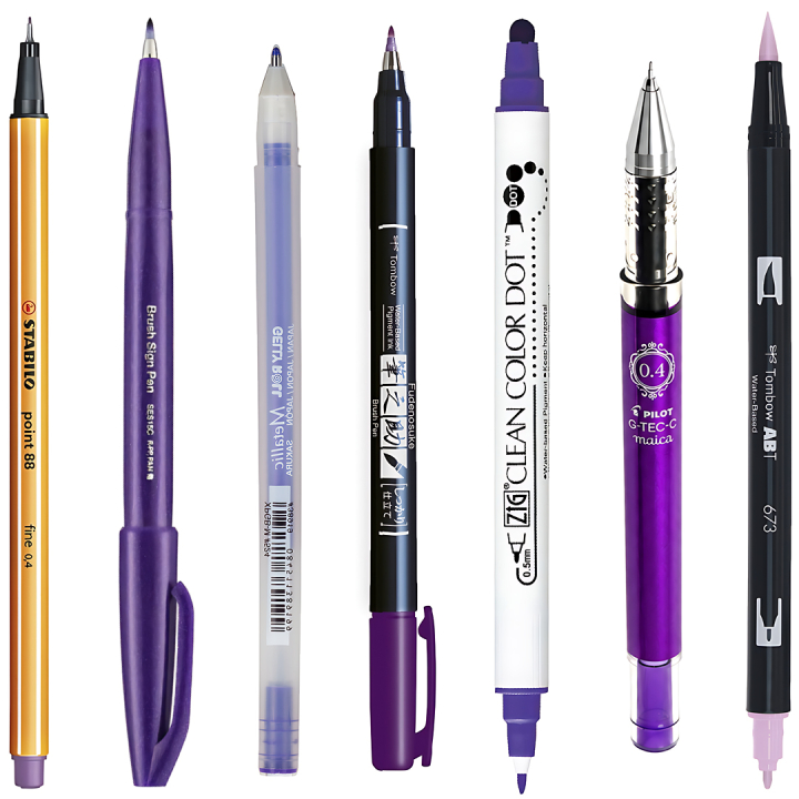 Sample kit Lila i gruppen Selected / Sample kits hos Pen Store (sample10_set)