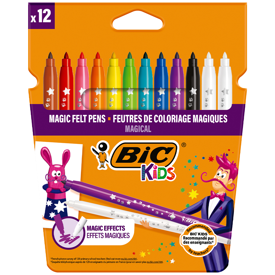 BIC Kids Tuschpennor 12-set