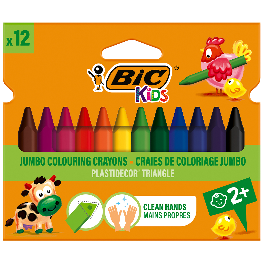 BIC Kids Plastidecor Kritor 12-set