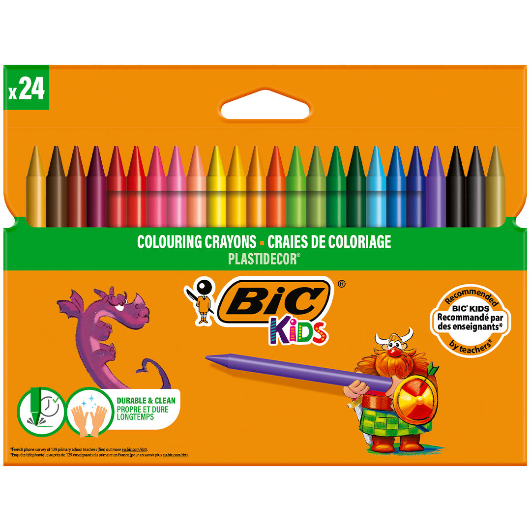 BIC Kids Plastidecor Kritor 24-set
