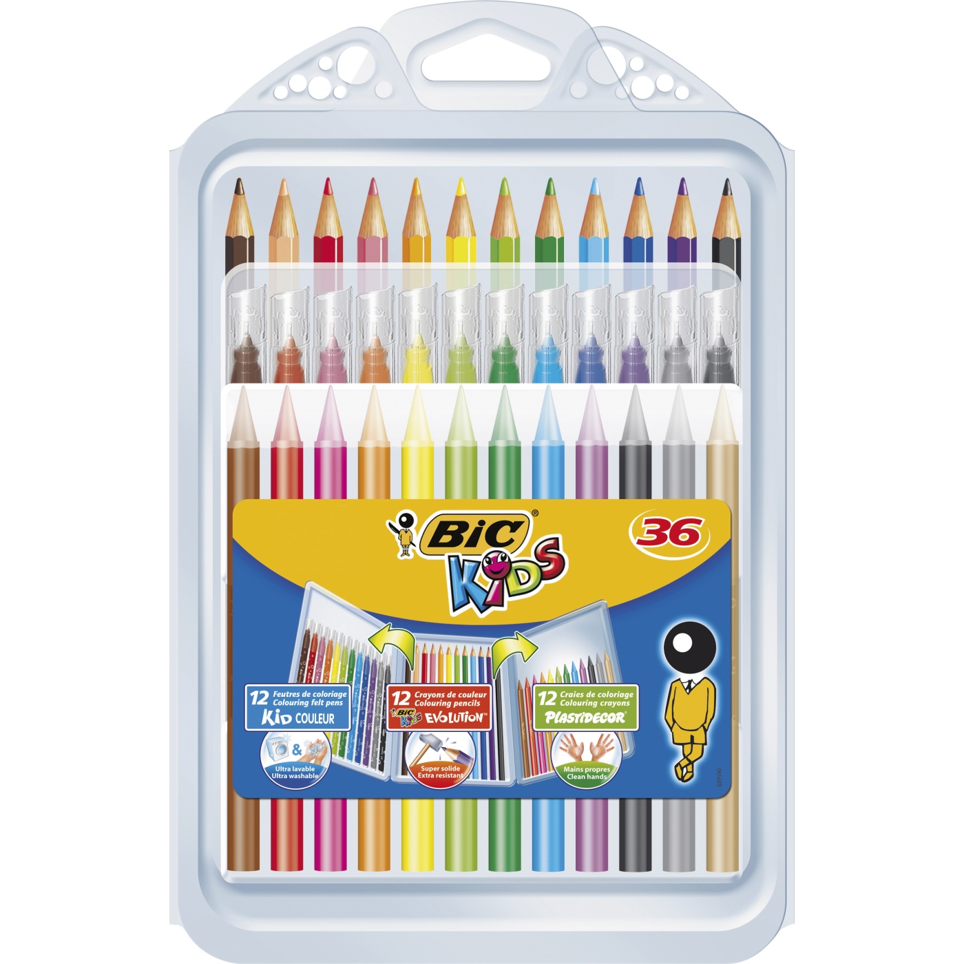 Kids Färgläggnings-kit 1 36 delar i gruppen Kids / Barnpennor / Tuschpennor för barn hos Pen Store (100260)