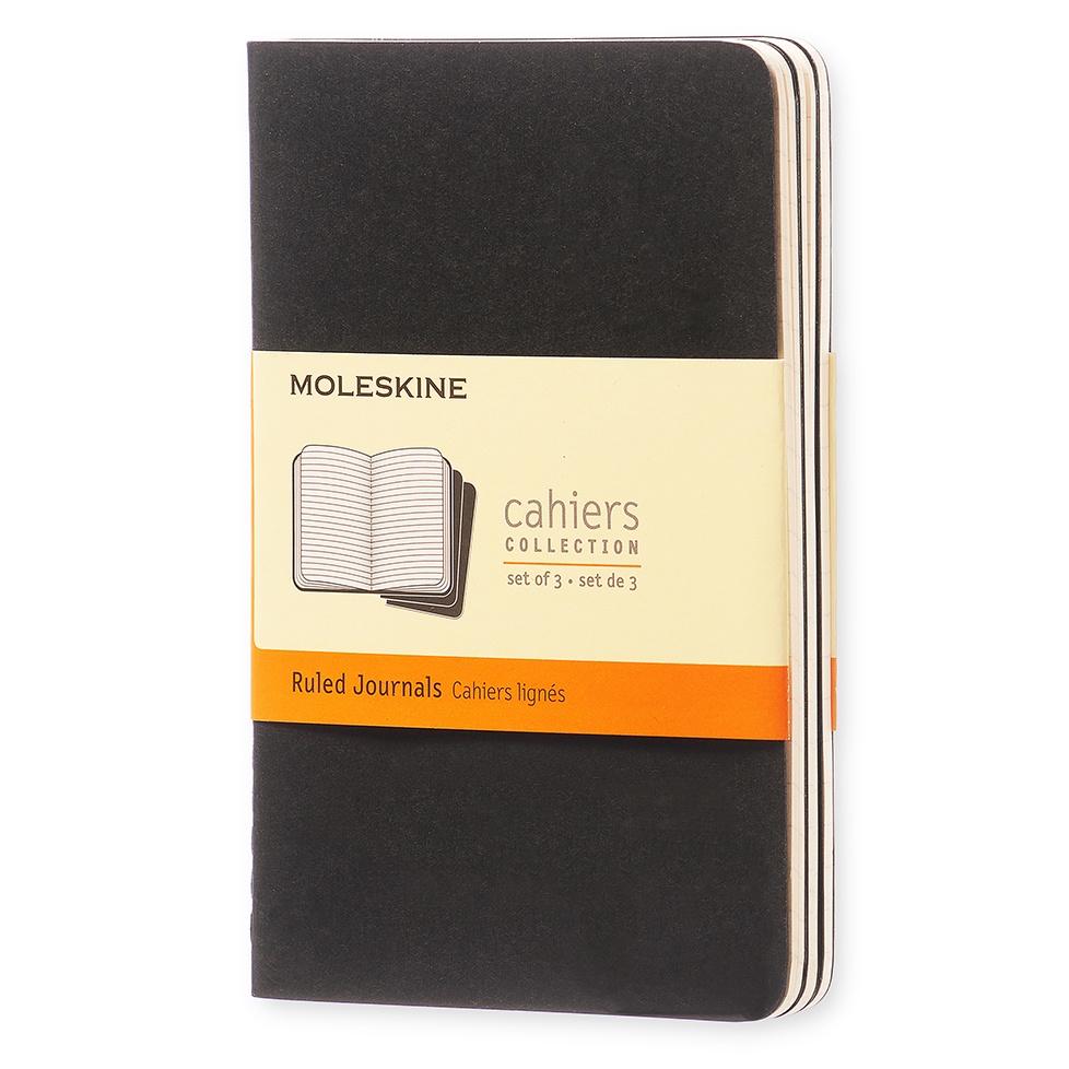 Cahier Pocket Black i gruppen Papper & Block / Skriva och anteckna / Skrivblock och häften hos Pen Store (100316_r)